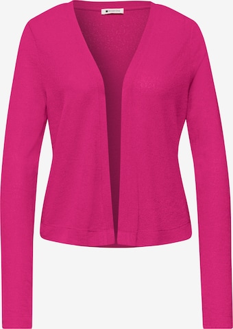STREET ONE Strickjacke in Pink: Vorderseite