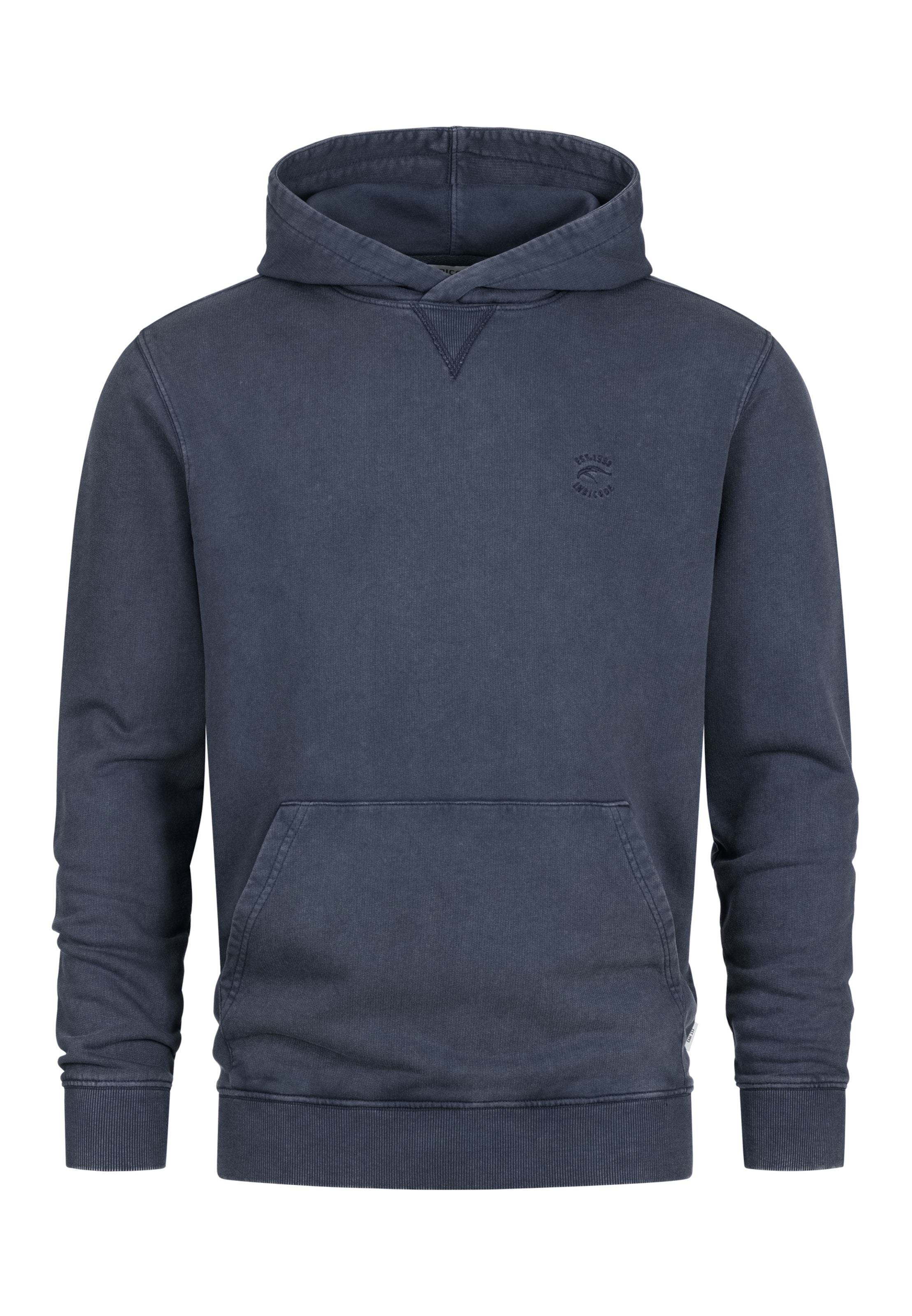 INDICODE JEANS Sweatshirt 'Elimah' in Blauw: voorkant