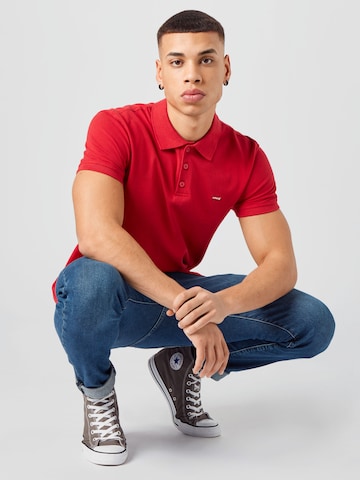 LEVI'S ® Shirt 'Levis HM Polo' in Red