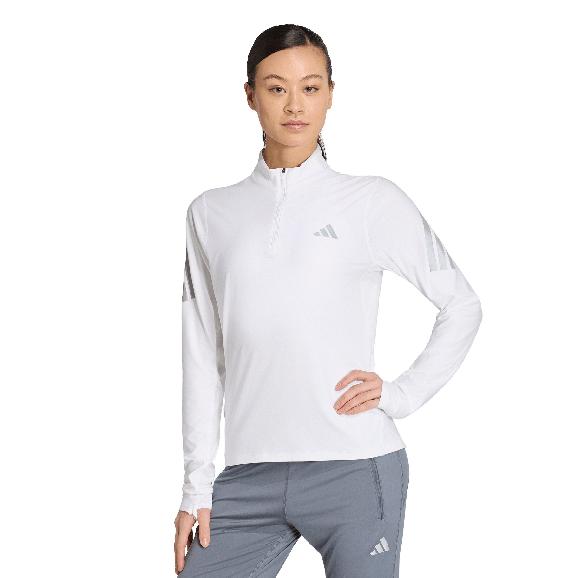 ADIDAS PERFORMANCE Funkcionalna majica 'Adi365 Iconic' | bela barva: sprednja stran