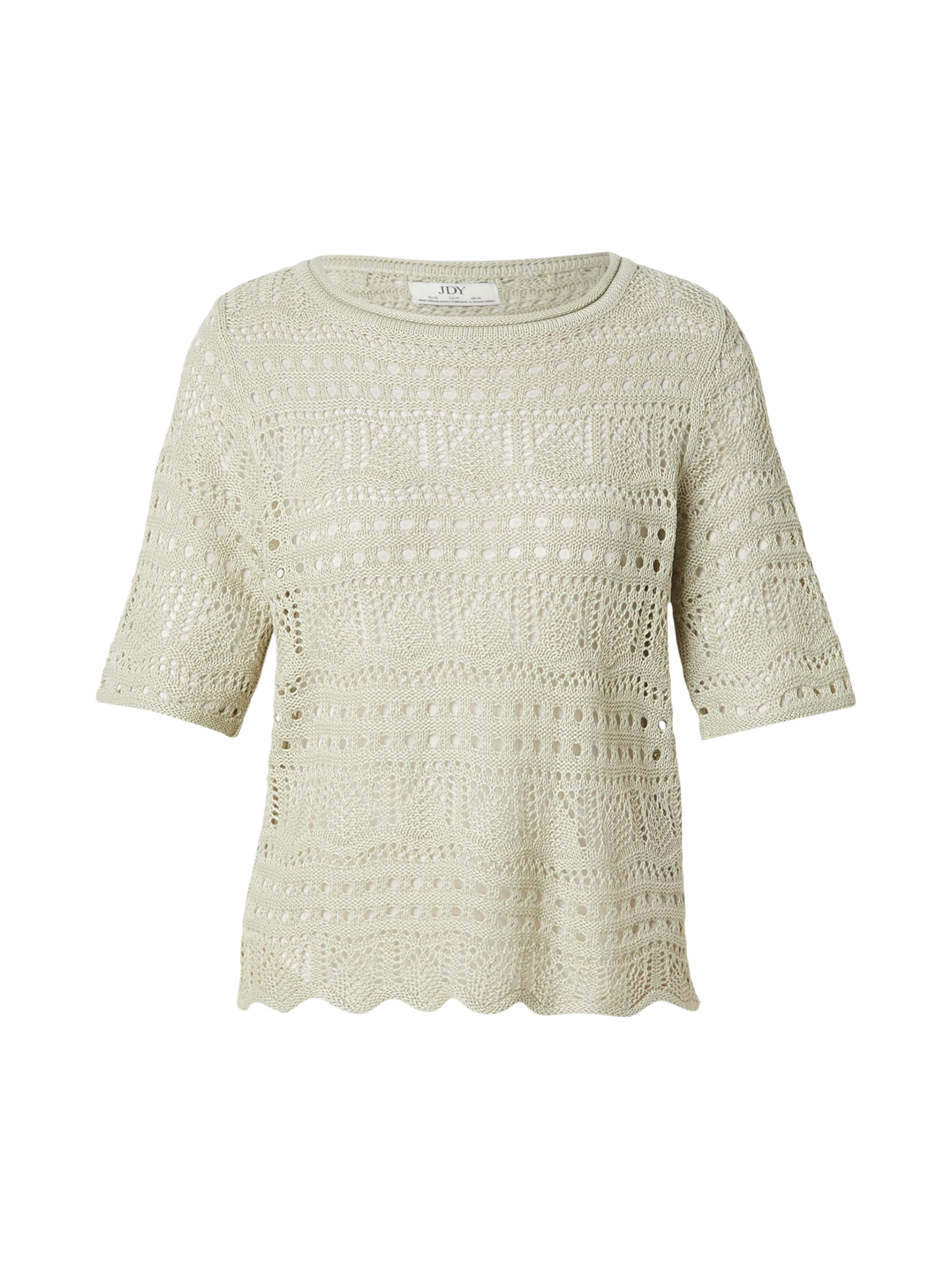 JDY Pulóver 'JDYSUN LAY' - bézs: elől