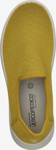 Arcopedico Slip-Ons in Yellow