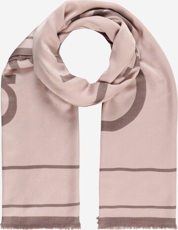 Calvin Klein Scarf in Pink: front