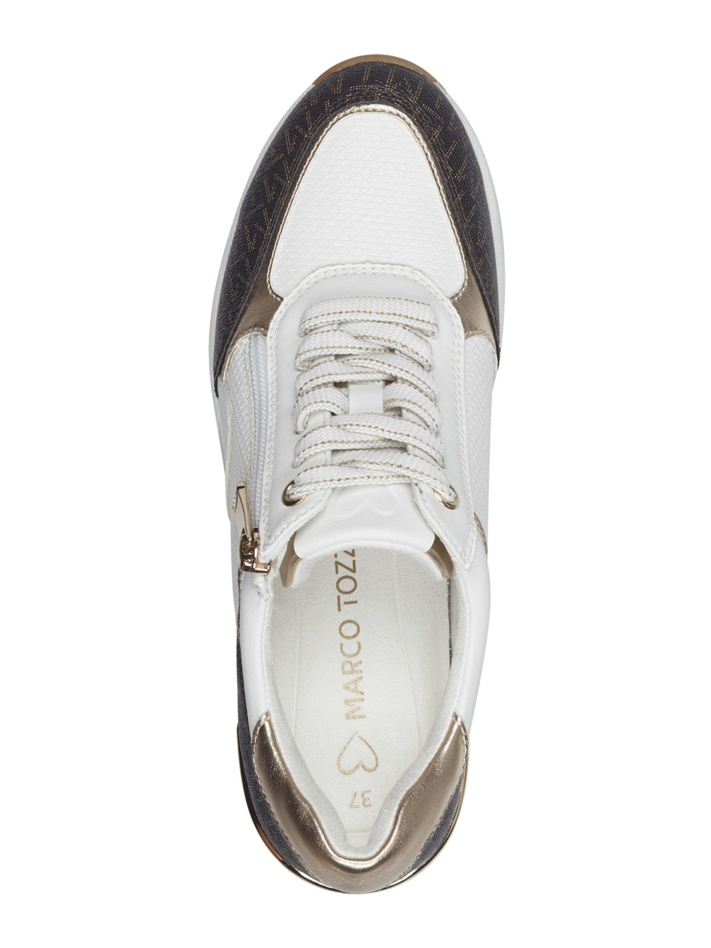 MARCO TOZZI Platform trainers in White