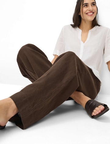 BRAX Loose fit Trousers in Brown