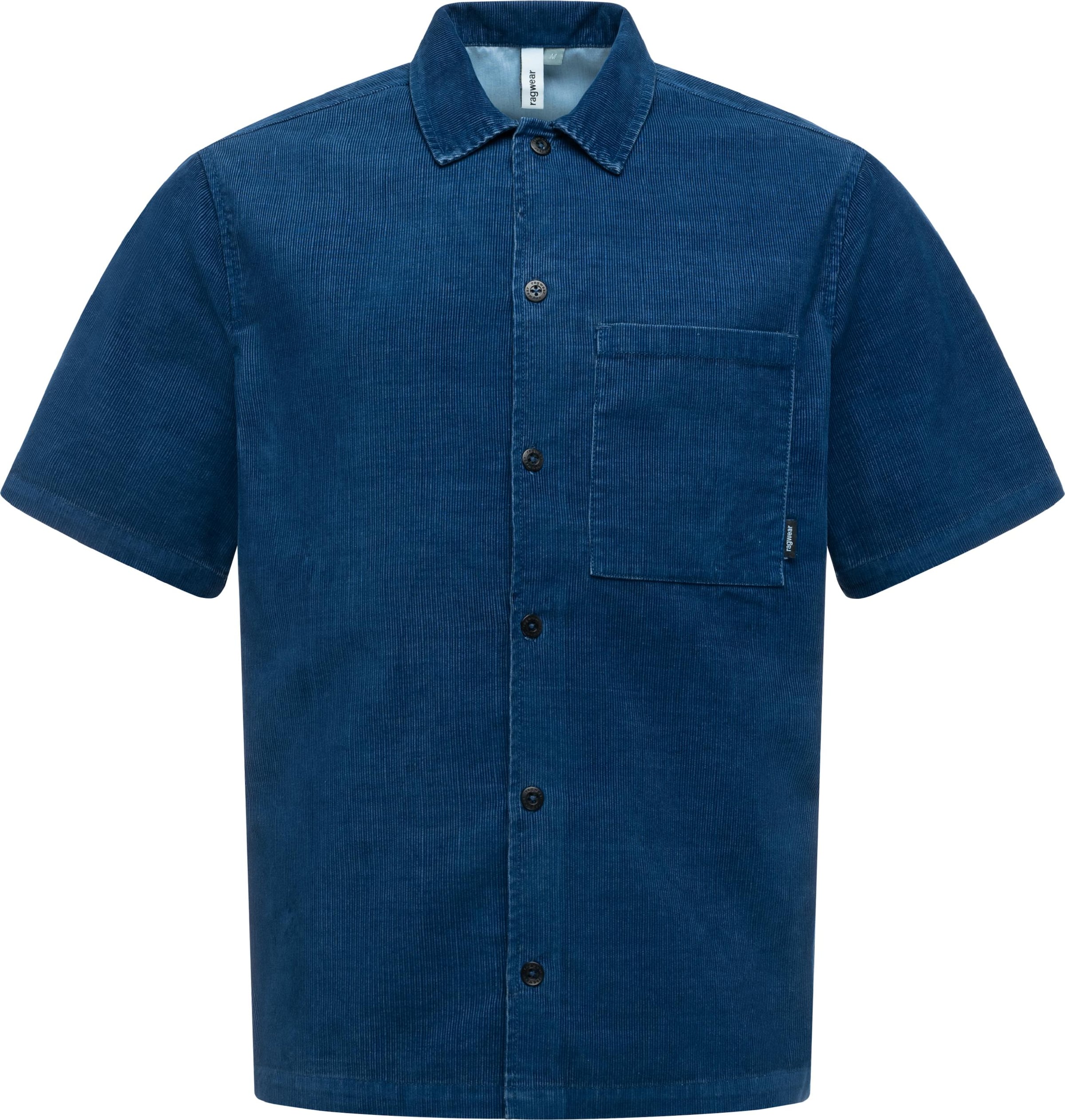Ragwear Comfort fit Overhemd in Blauw: voorkant