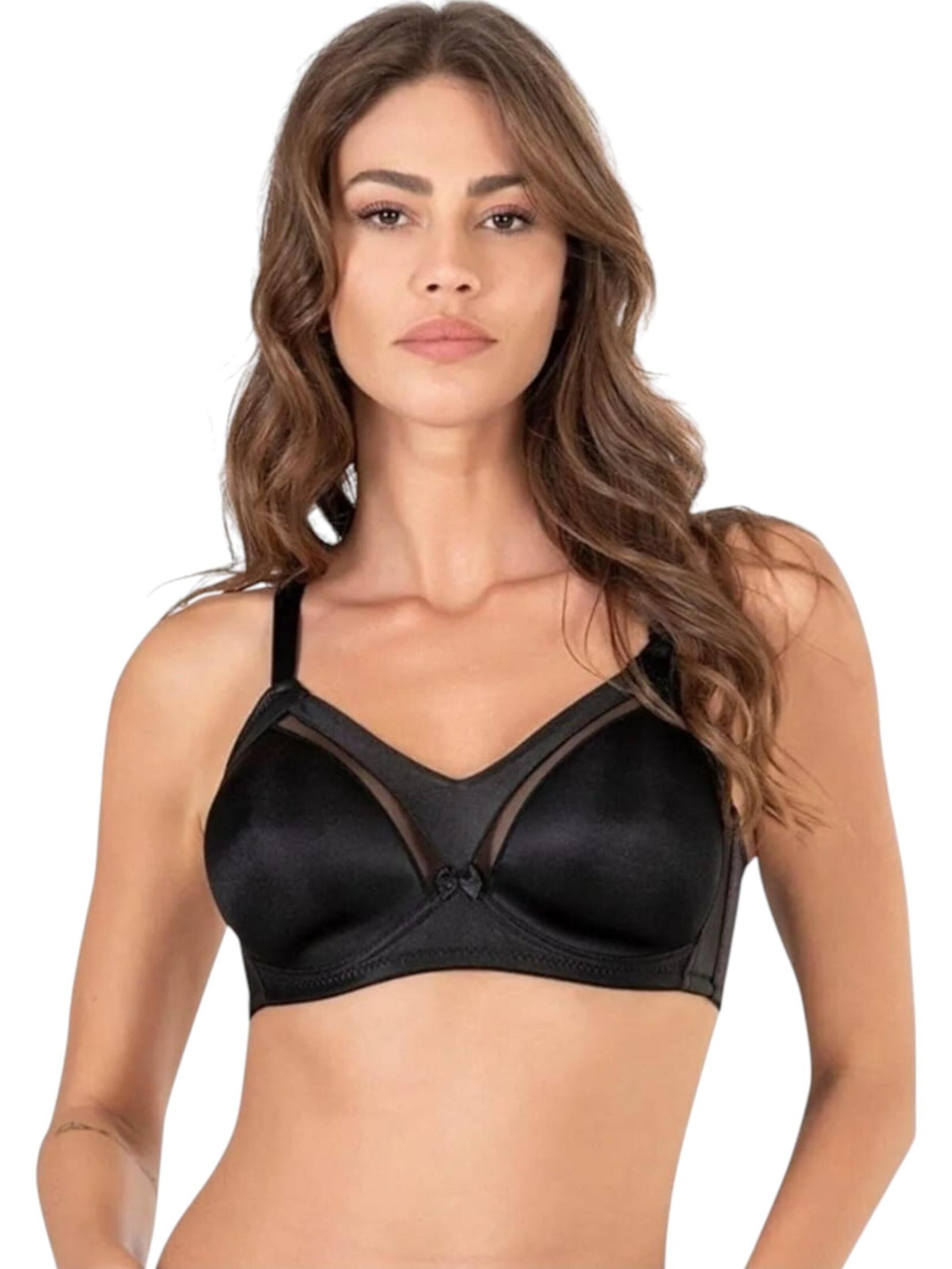 fashionshowcase - Bustier Sujetador 'Liora' en negro: frente