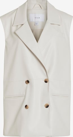 VILA Vest 'PEN' in White: front