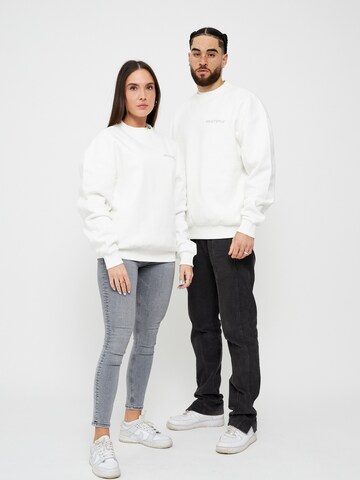 Multiply Apparel Sweatshirt 'Multiply' in White