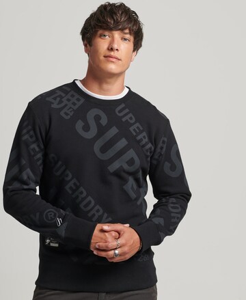 Superdry - Sweatshirt em cinzento: frente