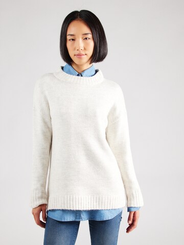 Pull-over 'Es44tella' Hailys en blanc : devant