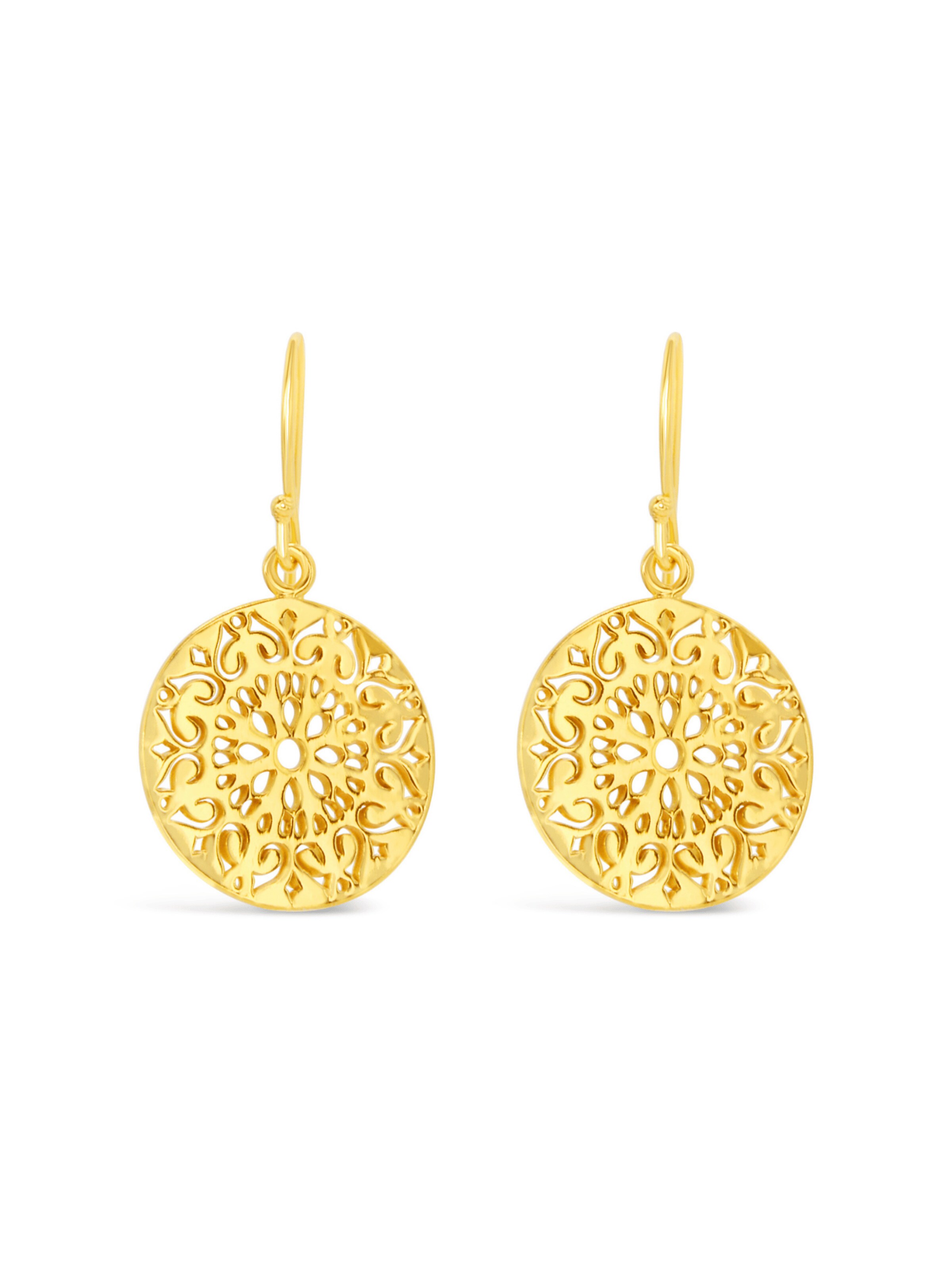 ARS-ARGENTI Earrings 'BURNISHED SUNSET' in Gold