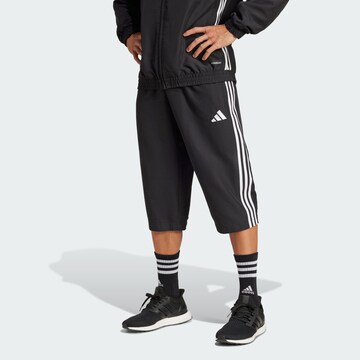 Regular Pantalon de sport 'Tiro 25 Essentials' ADIDAS PERFORMANCE en noir : devant