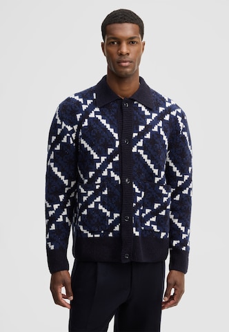 STRELLSON Gebreid vest in Blauw