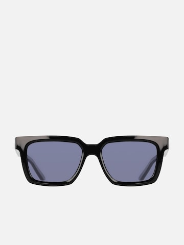 NIKE Zonnebril 'Nike NIKE TIDE COSMIC N IU8106X Midnight navy / blue 53/17/145 MAN Sunglasses' in Zwart: voorkant
