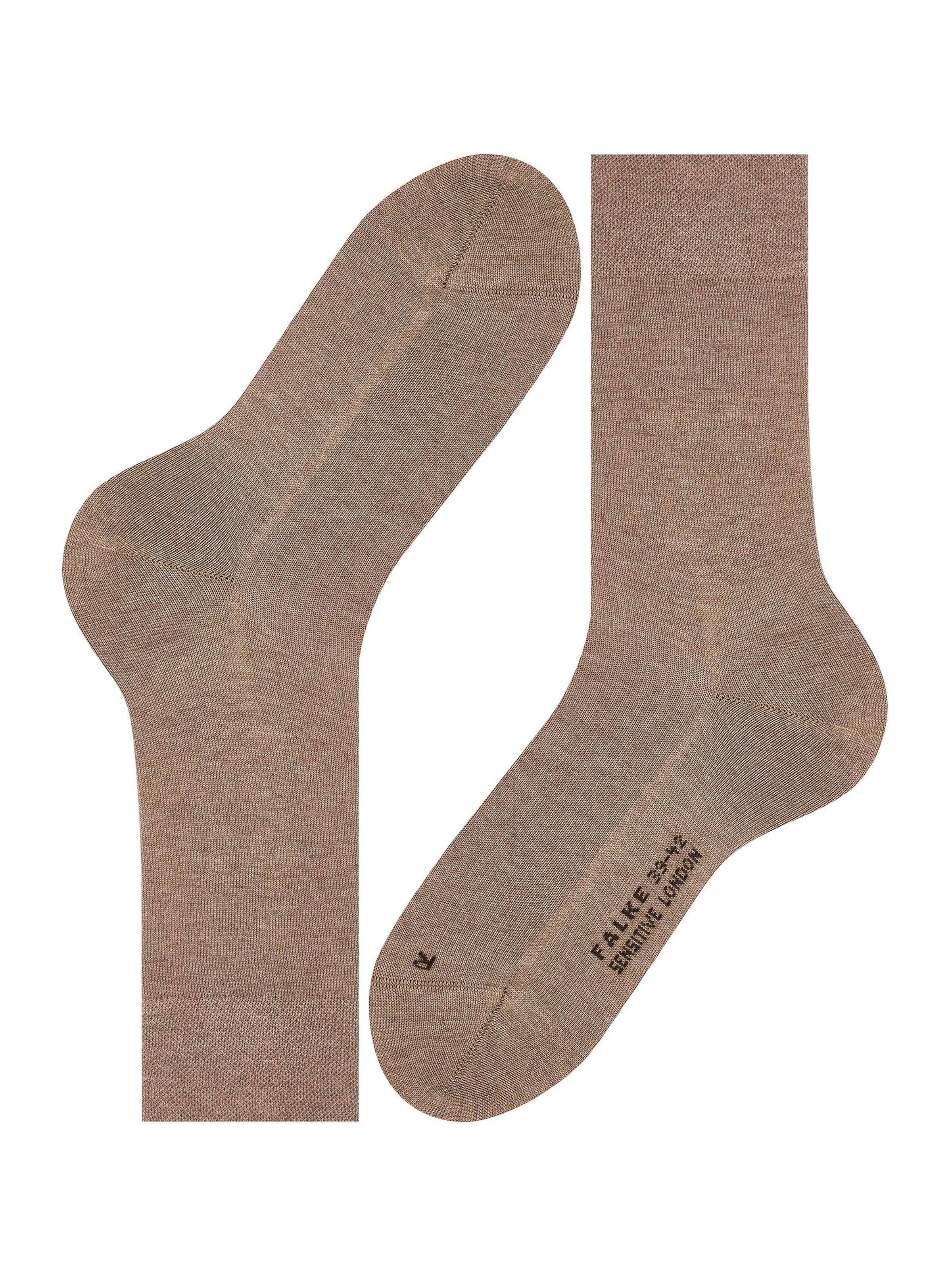 FALKE Socks 'Sensitive London' in Brown