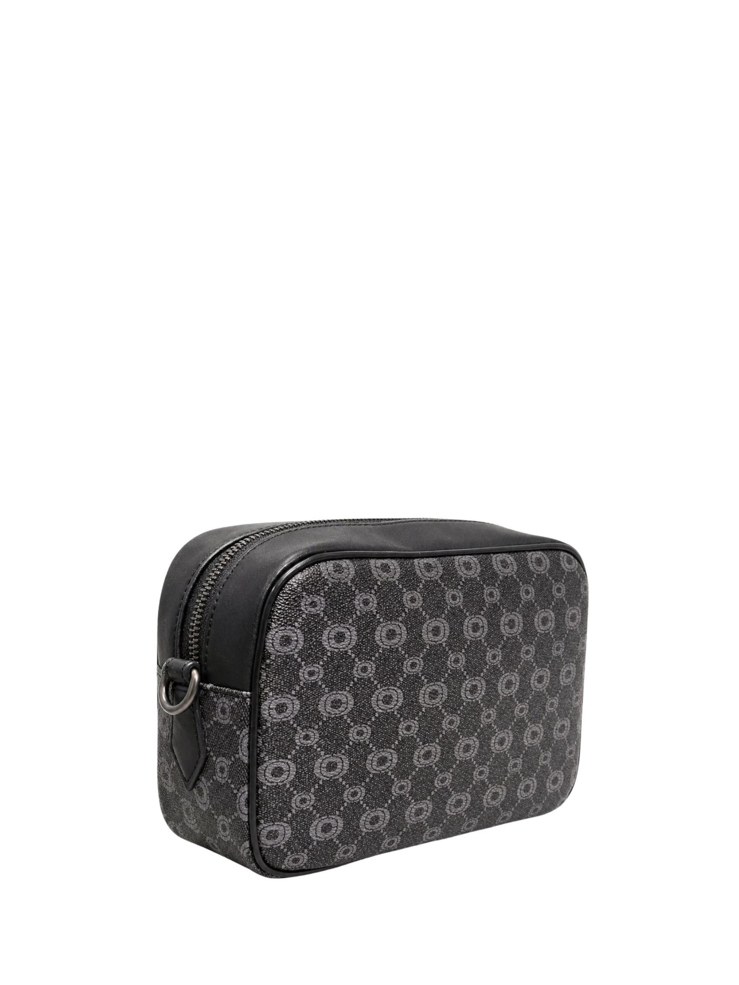 Borsa a mano 'Mini sacoche Chabrand noir en toile enduite siglée garnie cuir' di Chabrand in nero