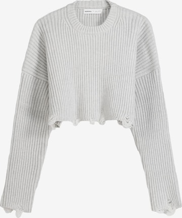 Bershka Pullover in Grau: predná strana