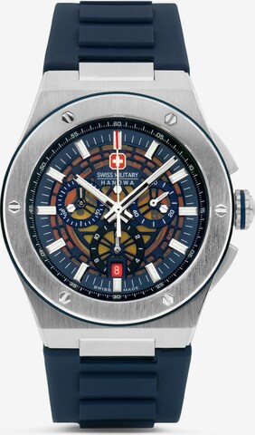 Montre à affichage analogique 'Mission XFor-02' SWISS MILITARY HANOWA en bleu : devant