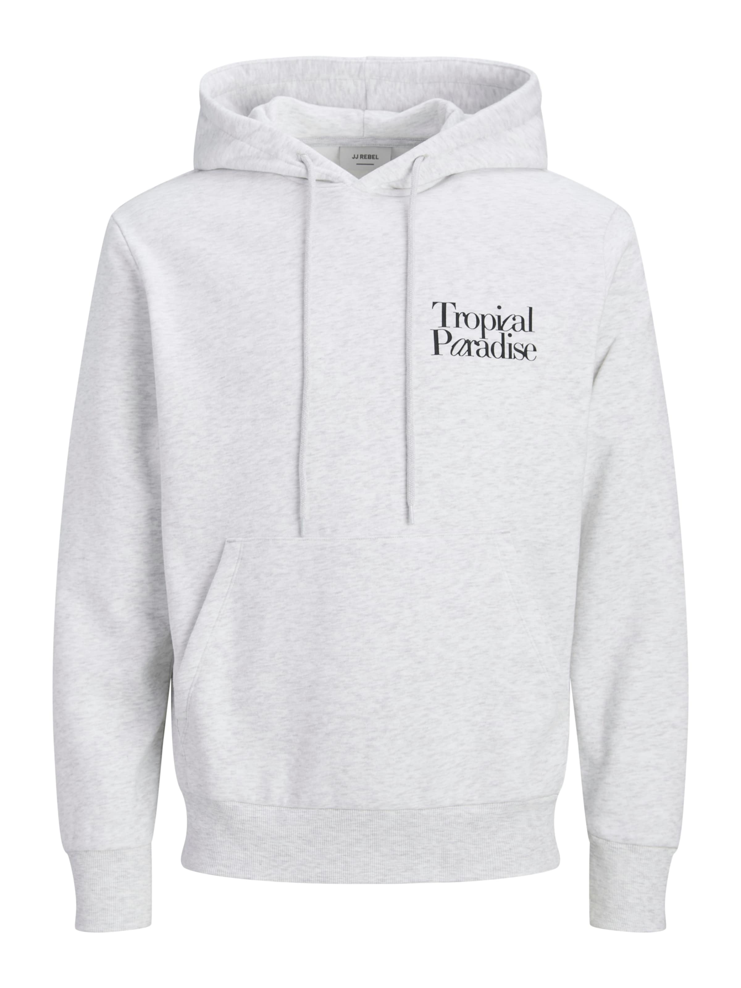 JJ Rebel Tréning póló 'JREBCHRISTIAN' - fehér: elől