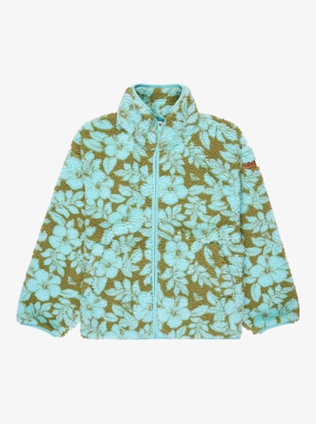 ROXY Fleece Jacket in Green: front