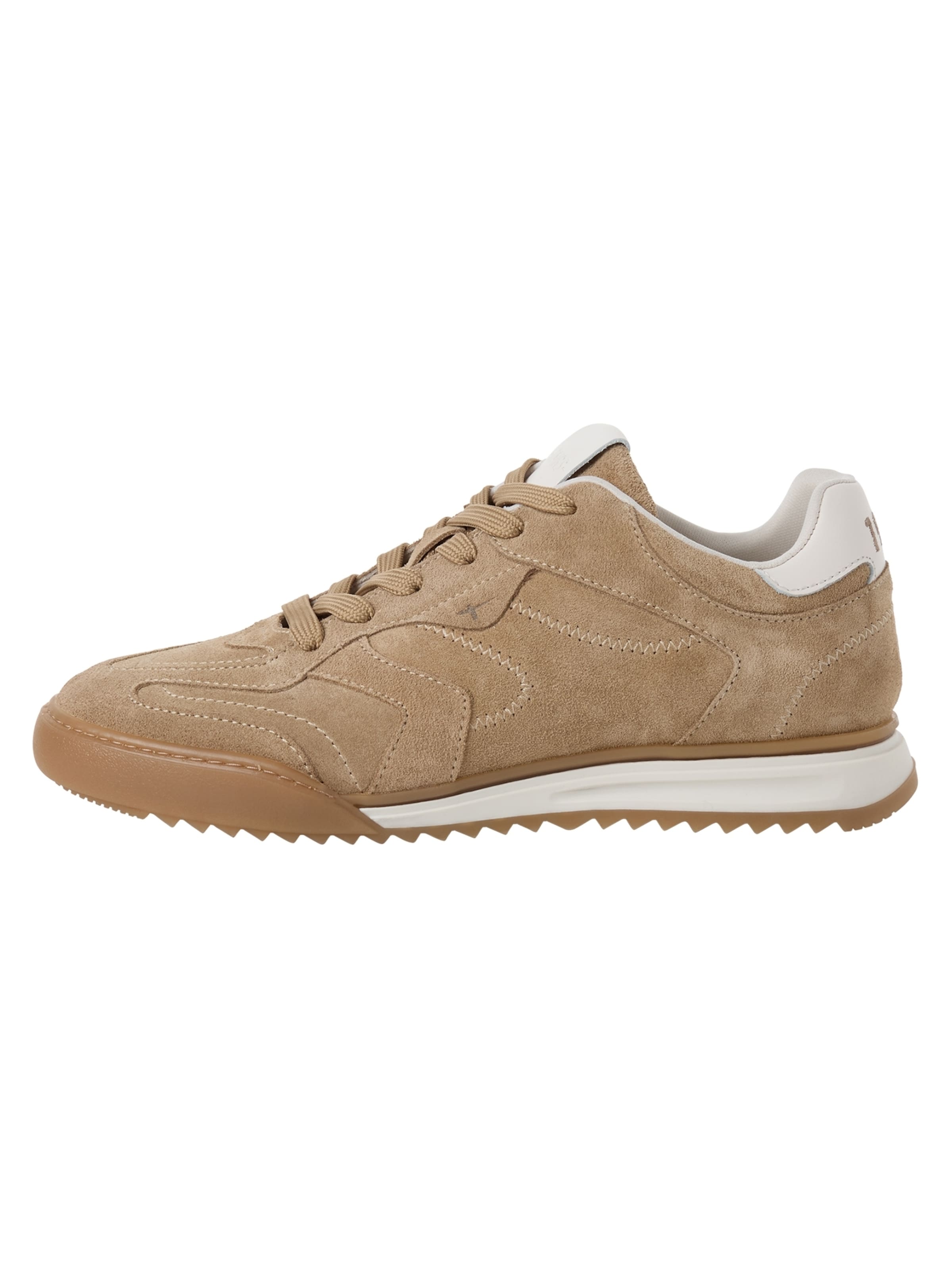 Tamaris Platform trainers in Beige