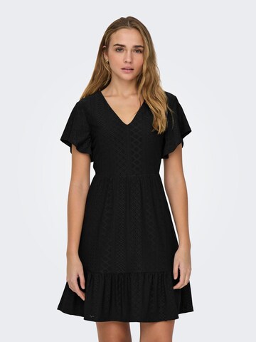 Robe 'ONLSandra' ONLY en noir : devant