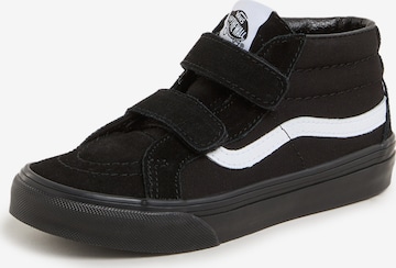 juoda VANS Sportbačiai 'Sk8-Mid': priekis