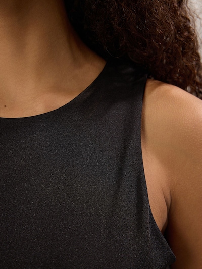 Trendyol T-shirtbody i svart / pärlvit, Produktvy