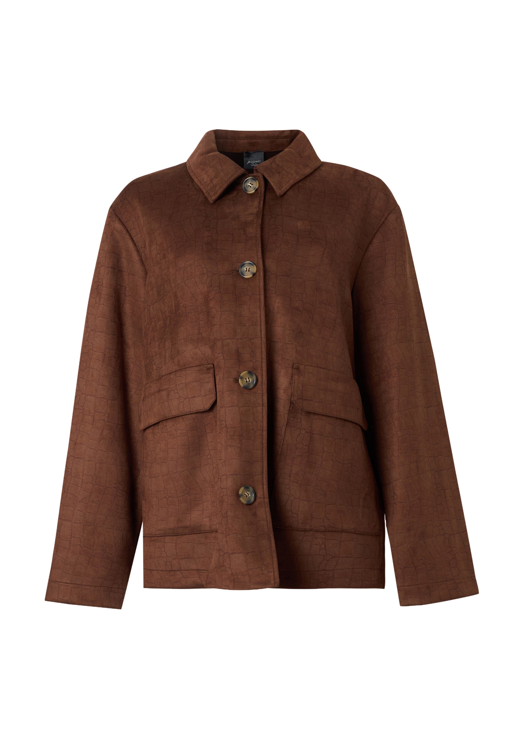 Persona by Marina Rinaldi Jacke 'CERCHIA' in M-L in braun, Produktansicht