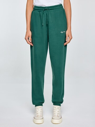 BIG STAR Tapered Trousers 'FOXIE' in Green: front