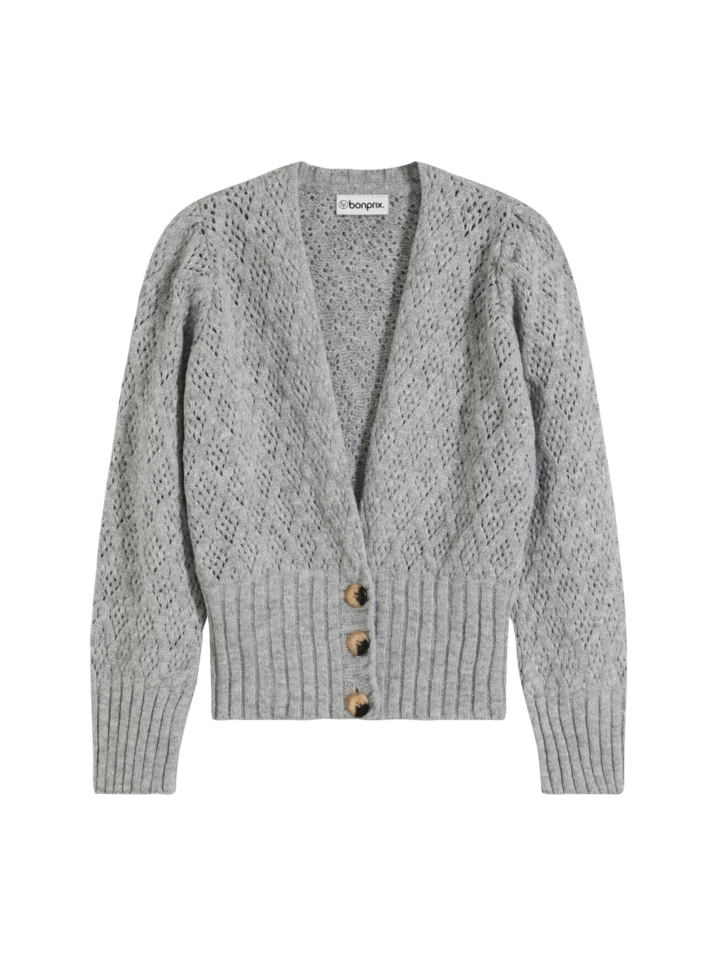 Giacchetta di bonprix in grigio: frontale
