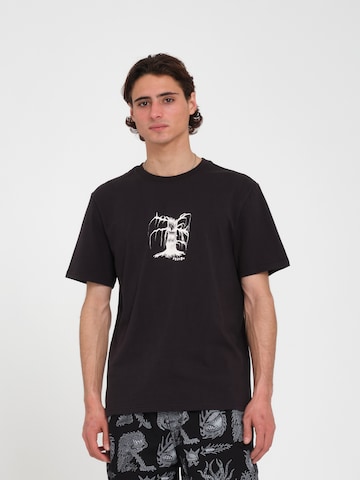 T-Shirt 'NIGHT' Volcom en noir : devant