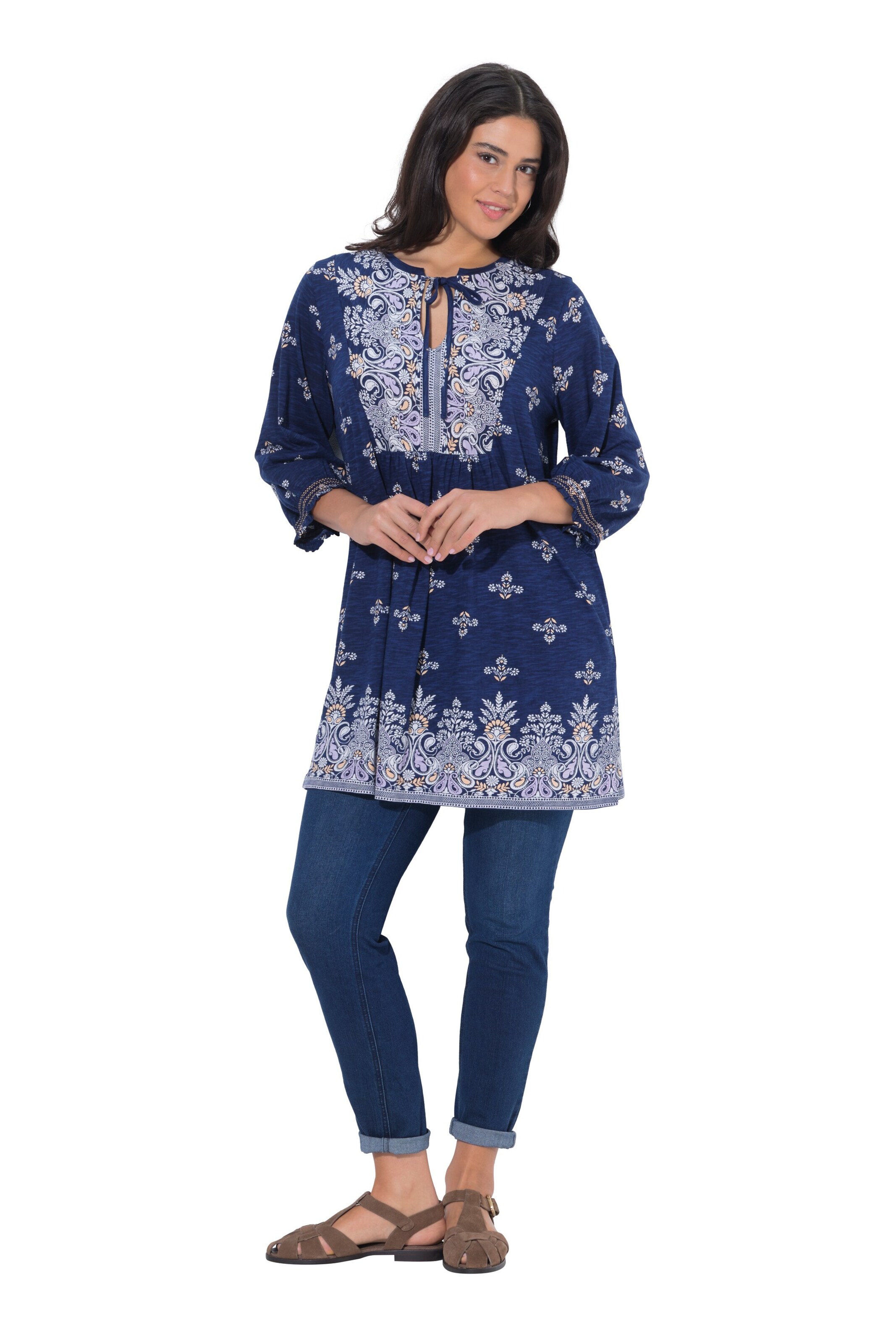 Ulla Popken Shirt in Blue