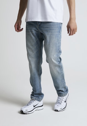 Alessandro Zavetti Regular Jeans in Blauw: voorkant