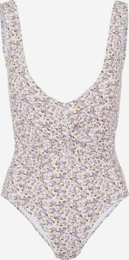 PIECES Swimsuit in Beige / Lilac / Pastel pink, Item view