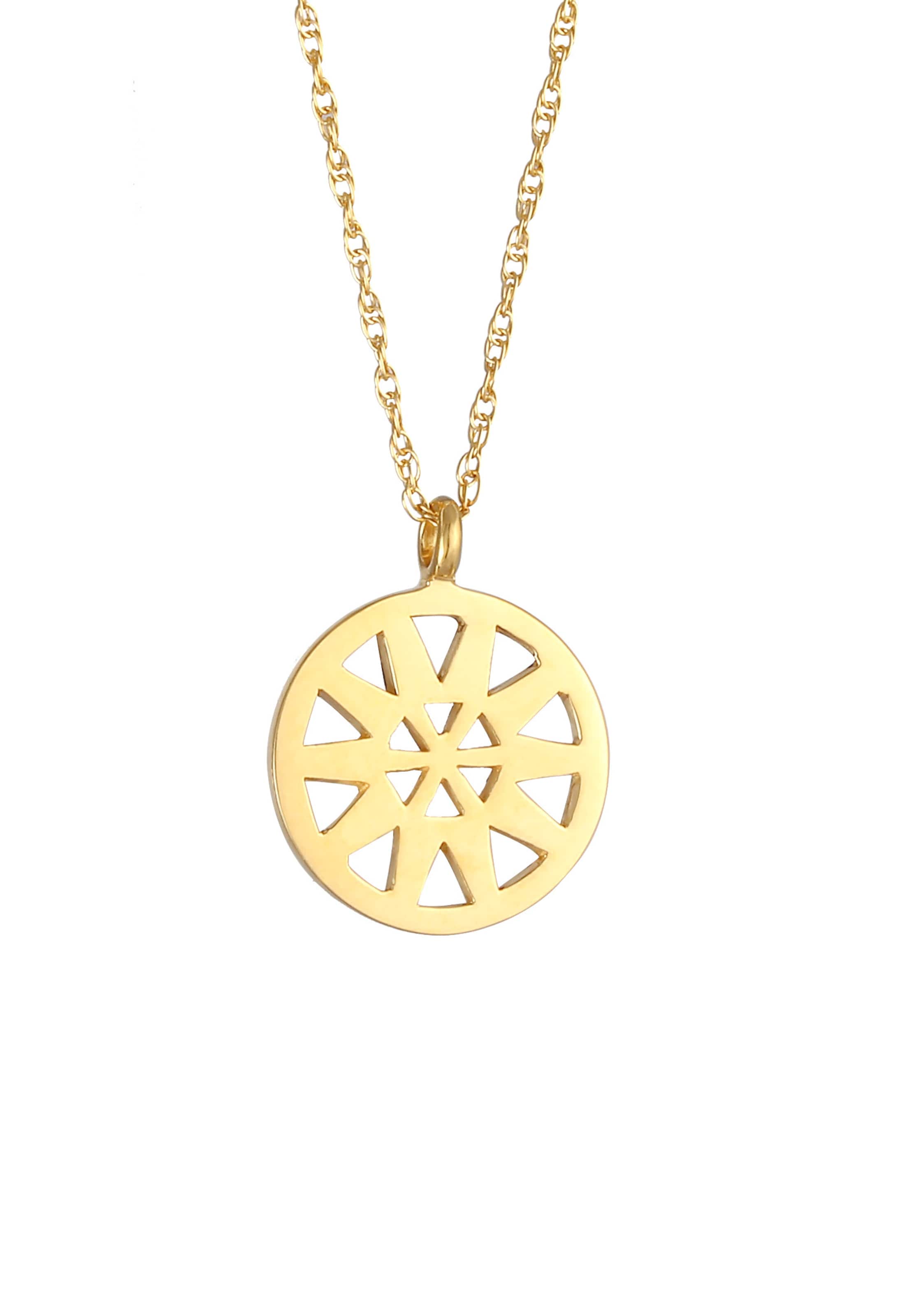 ELLI Ketting in Goud: voorkant