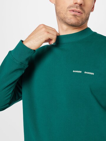 Samsøe SamsøeSweater majica 'Norsbro' - zelena boja