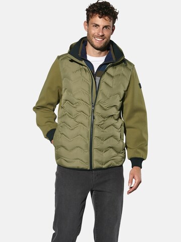 BABISTA Sweatjacke 'Gilan' in Grün: Vorderseite