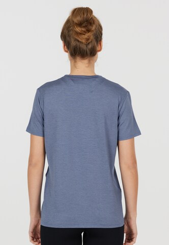 ENDURANCE Funkcionalna majica 'WANGE' | modra barva