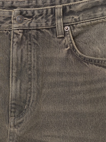 Pull&Bear Luźne Jeansy w kolorze czarny