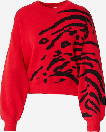 Pull-over 'NMCHARLOTT' Noisy may en rouge : devant
