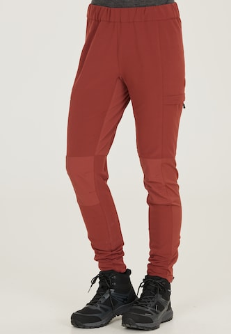 Whistler Slim fit Workout Pants 'Davina' in Red: front
