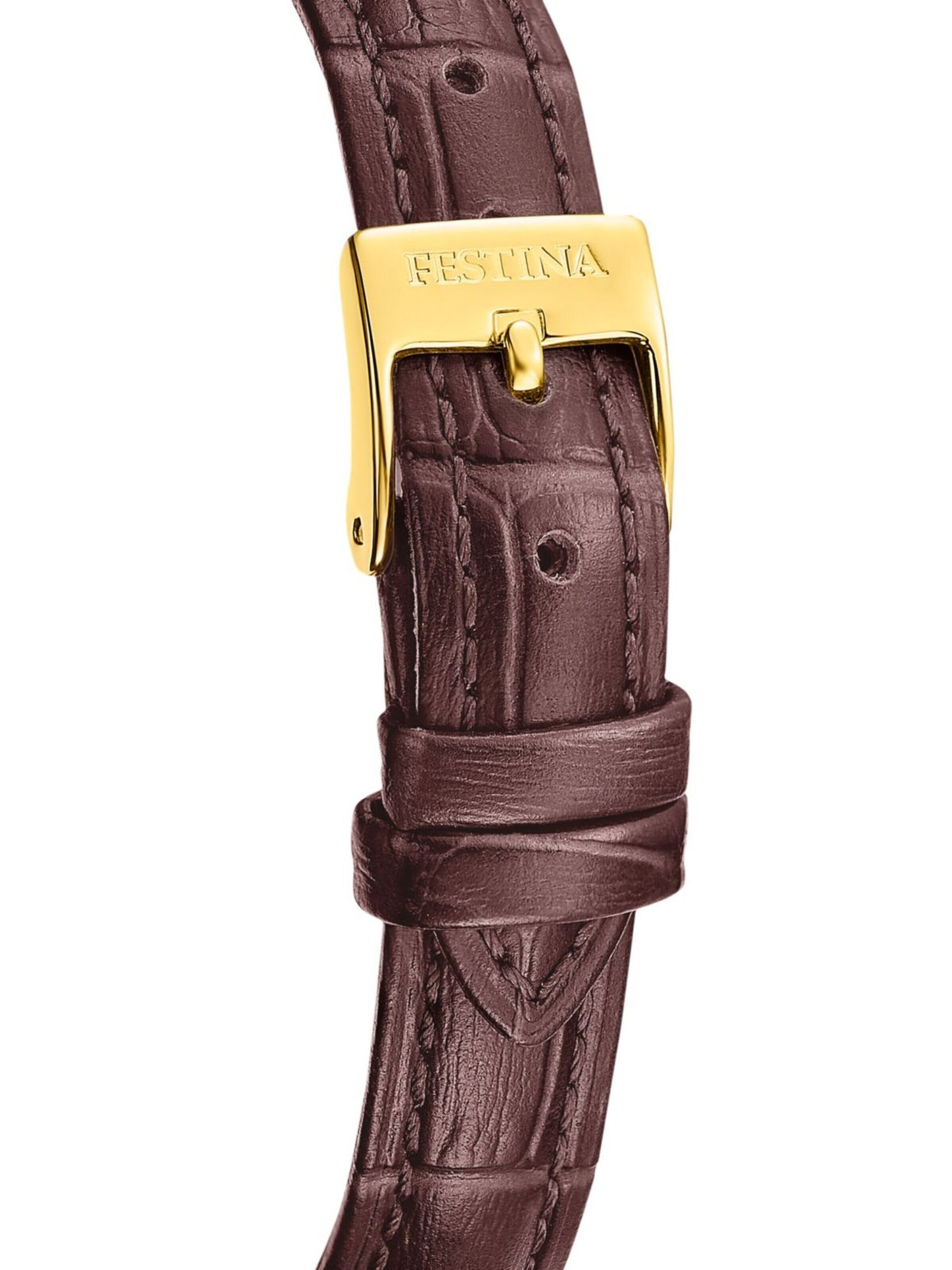 FESTINA Analoog horloge 'Date watch Mademoiselle' in Goud