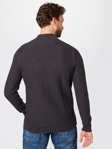 TOM TAILOR DENIM Sweater in Grey