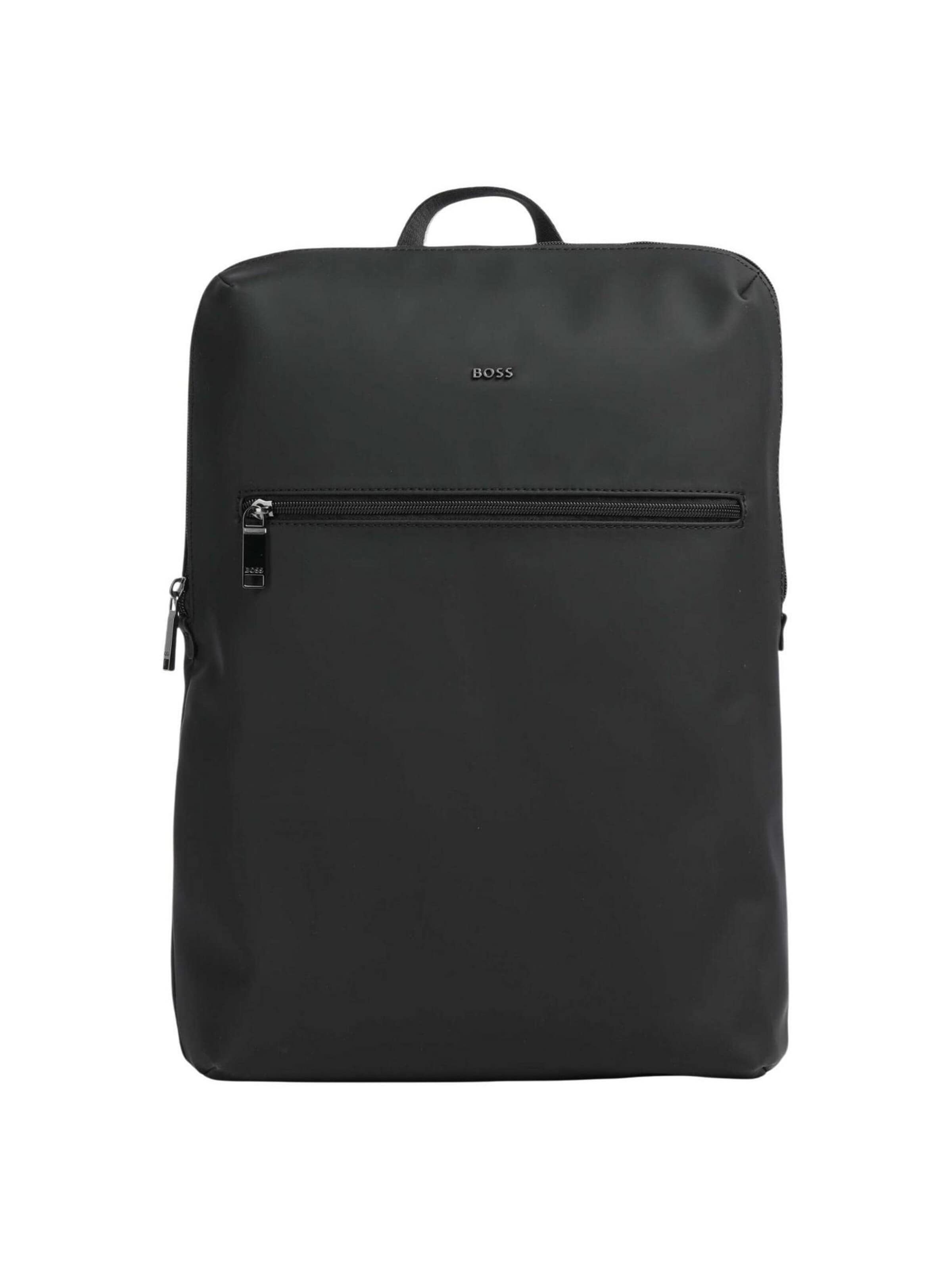 Zaino 'Zeph Backpack 50572874' di BOSS in nero: frontale