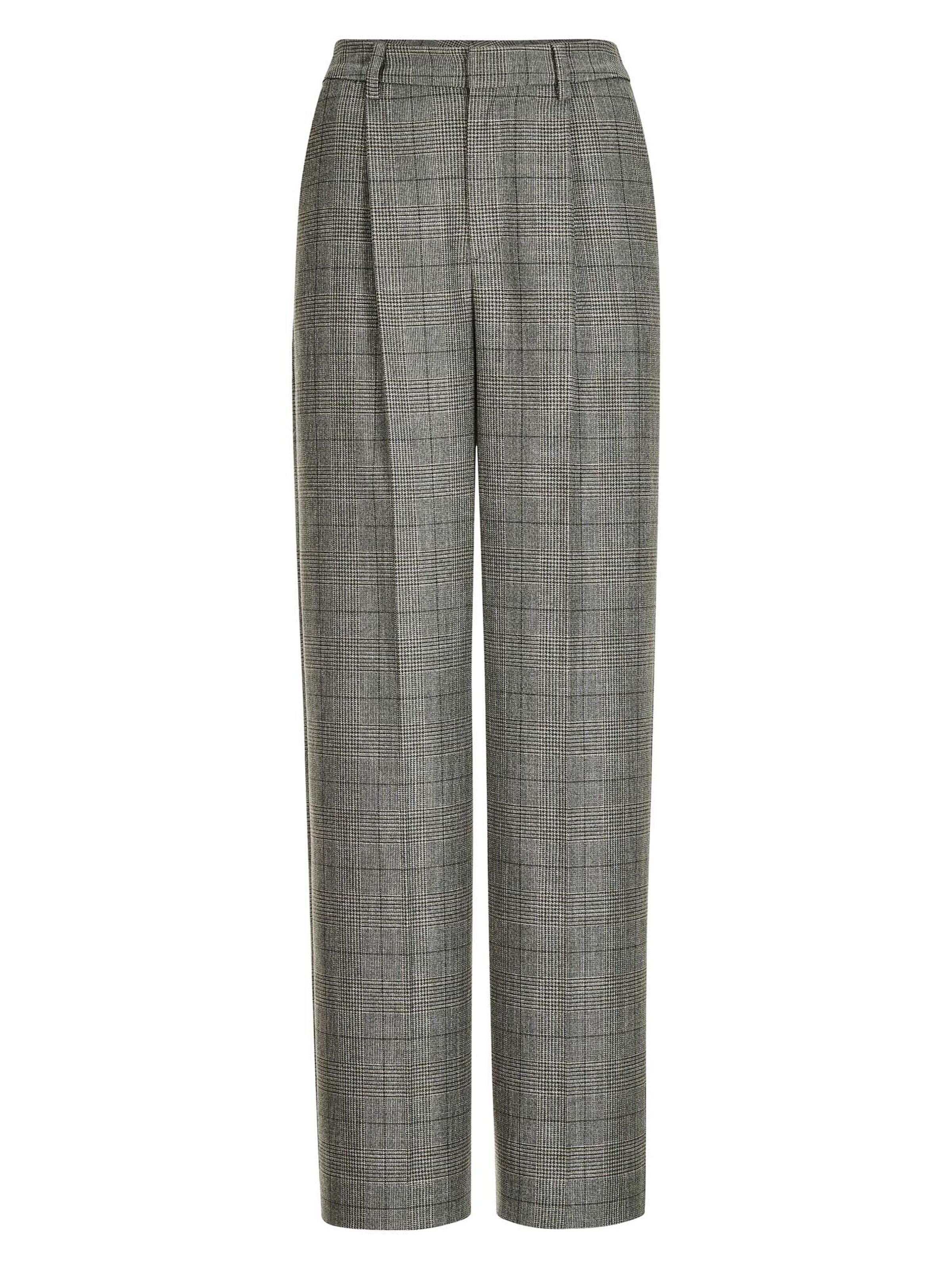 MADELEINE Pantalon à pince en gris / noir, Vue avec produit