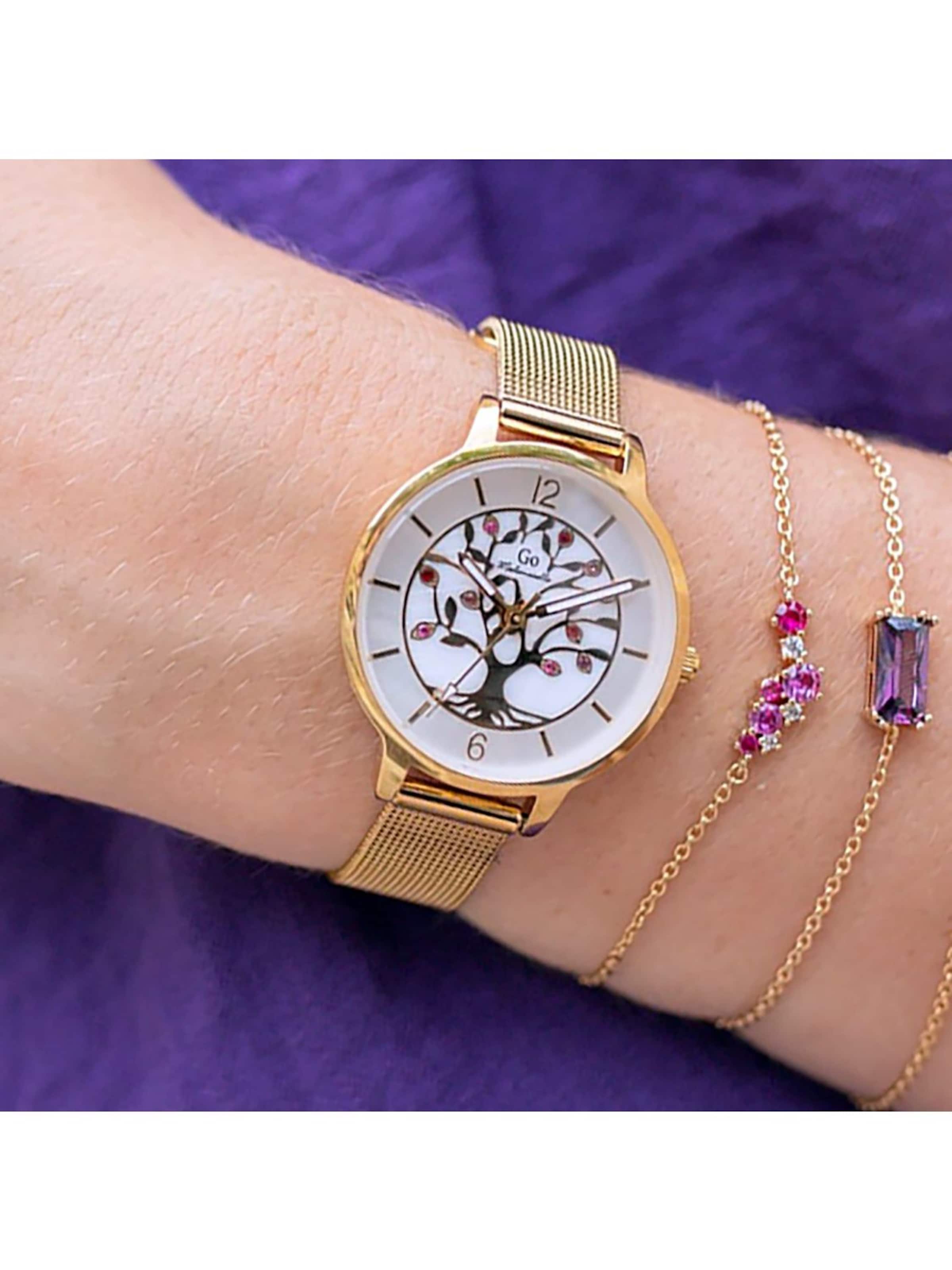 GO GirlOnly Analog watch in Gold