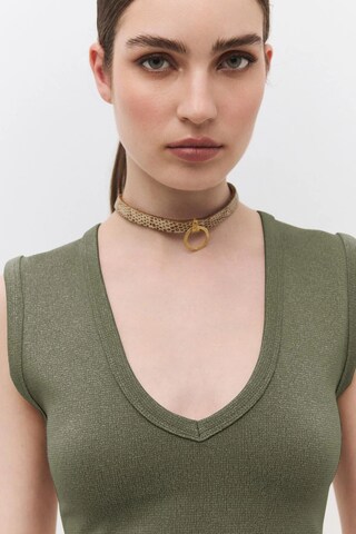 No Matter What Top in Groen