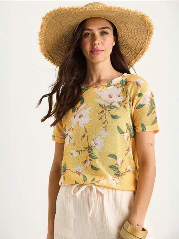 Maglietta di Bianco Lucci in giallo